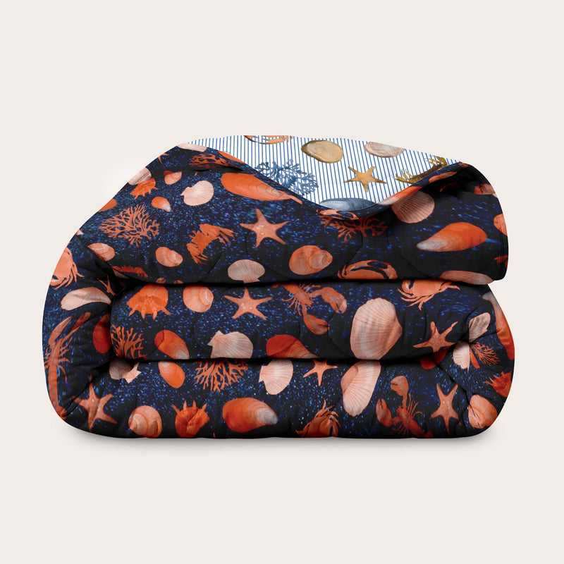 Wasbaar All Season Dekbed | A Fish Named Fred & Thehappybed | Seashore