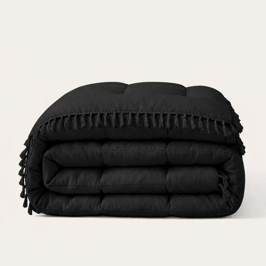 Wasbaar All Season Dekbed | Ibiza | Black