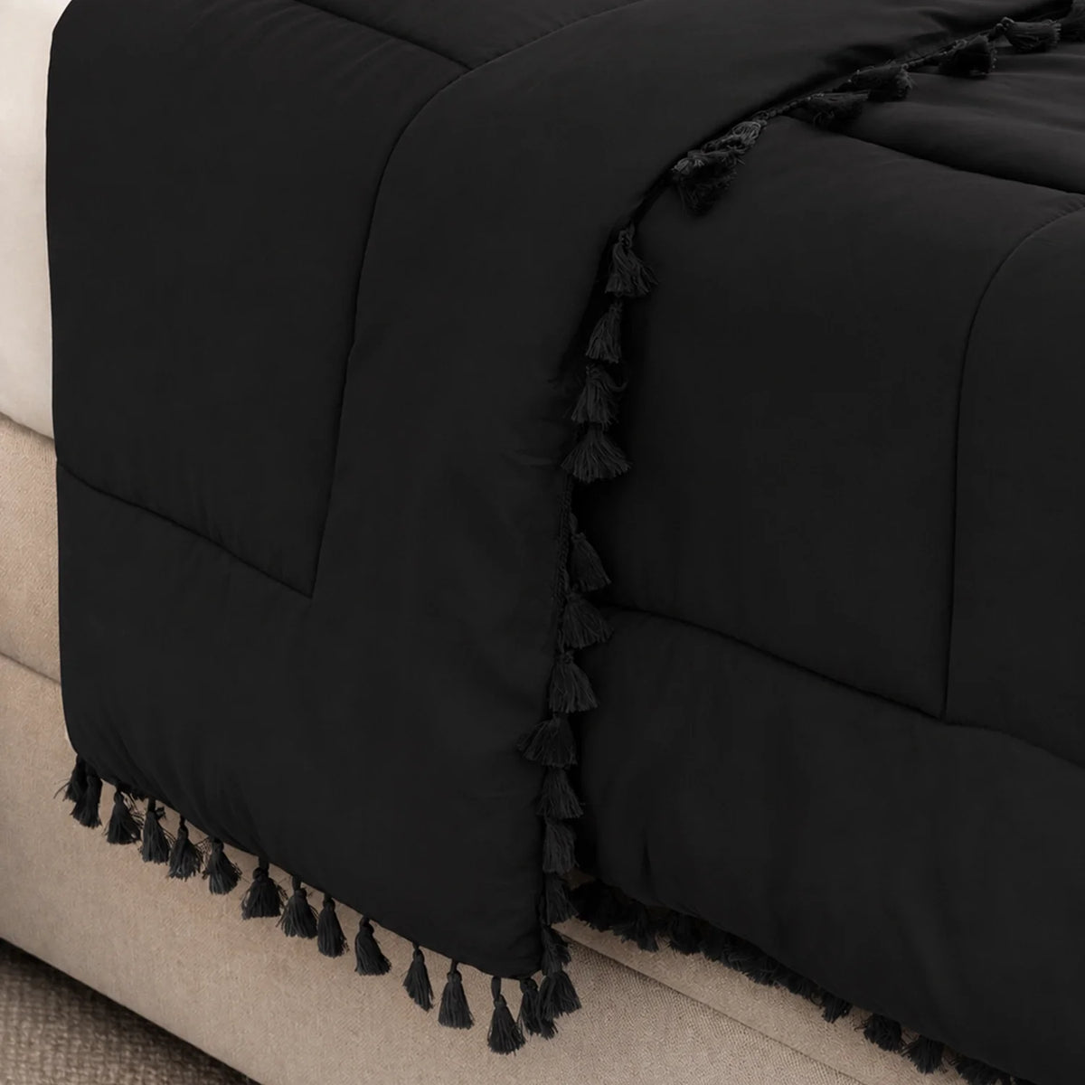 Wasbaar All Season Dekbed | Ibiza | Black