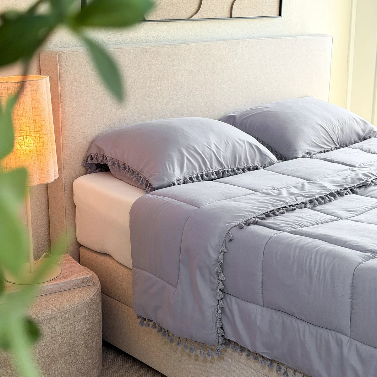Wasbaar All Season Dekbed | Ibiza | Burnished Lilac