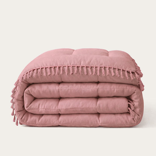 Wasbaar All Season Dekbed | Ibiza | Pink