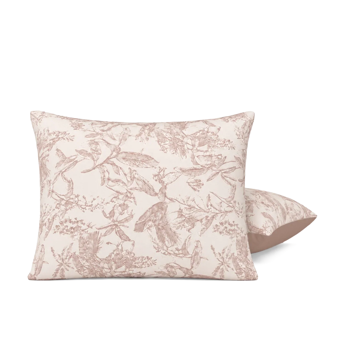 Kussenslopen | Jacquard | Brown | Set van 2