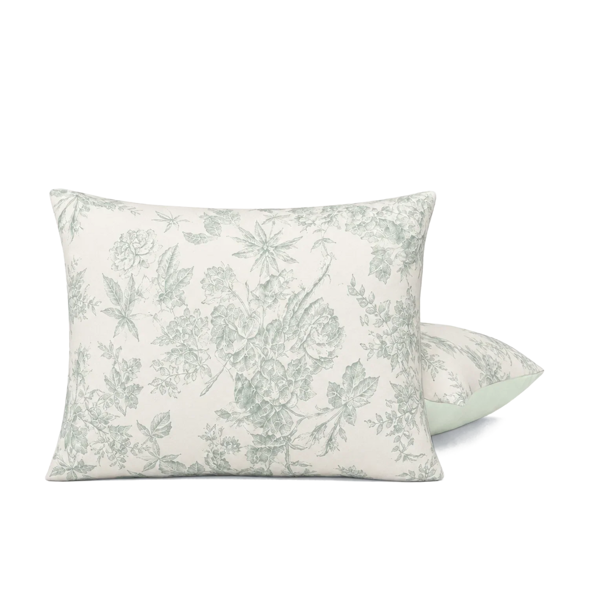 Kussenslopen | Jacquard | Mint | Set van 2