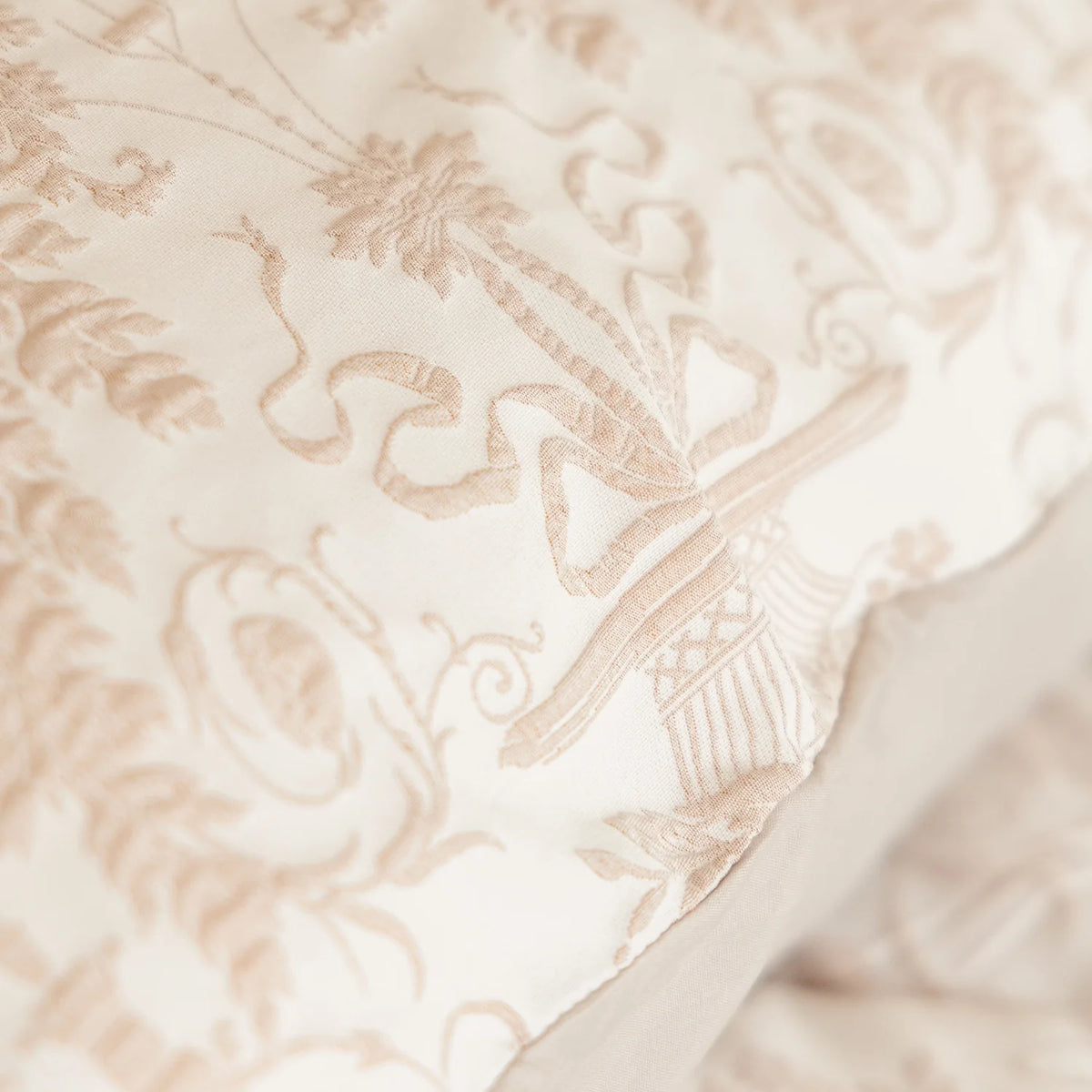 Kussenslopen | Jacquard | Taupe | Set van 2