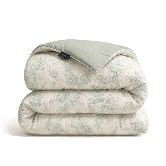 Wasbaar All Season Dekbed | Jacquard | Mint