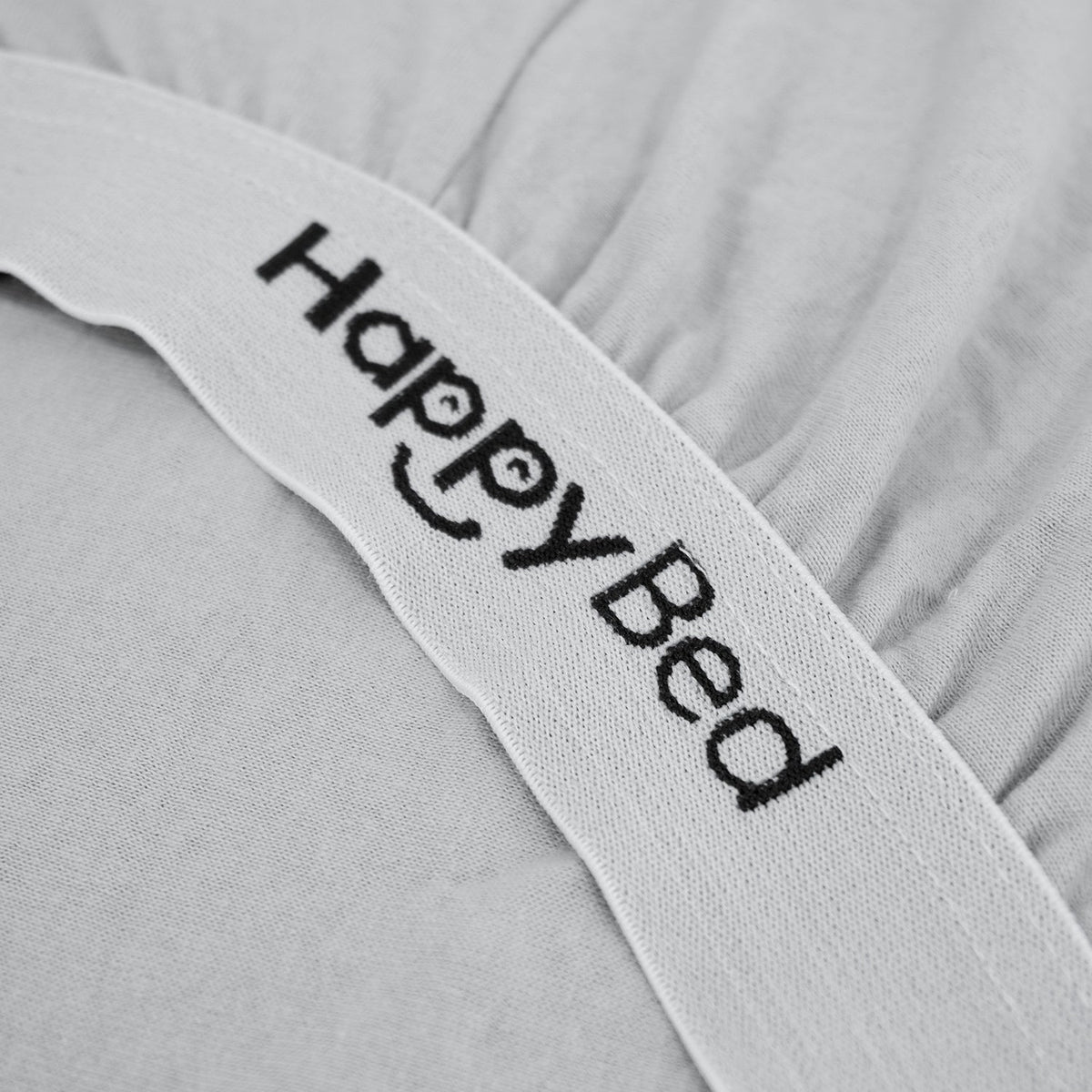 Thehappybed Hoeslaken | Katoen | Jersey Grey