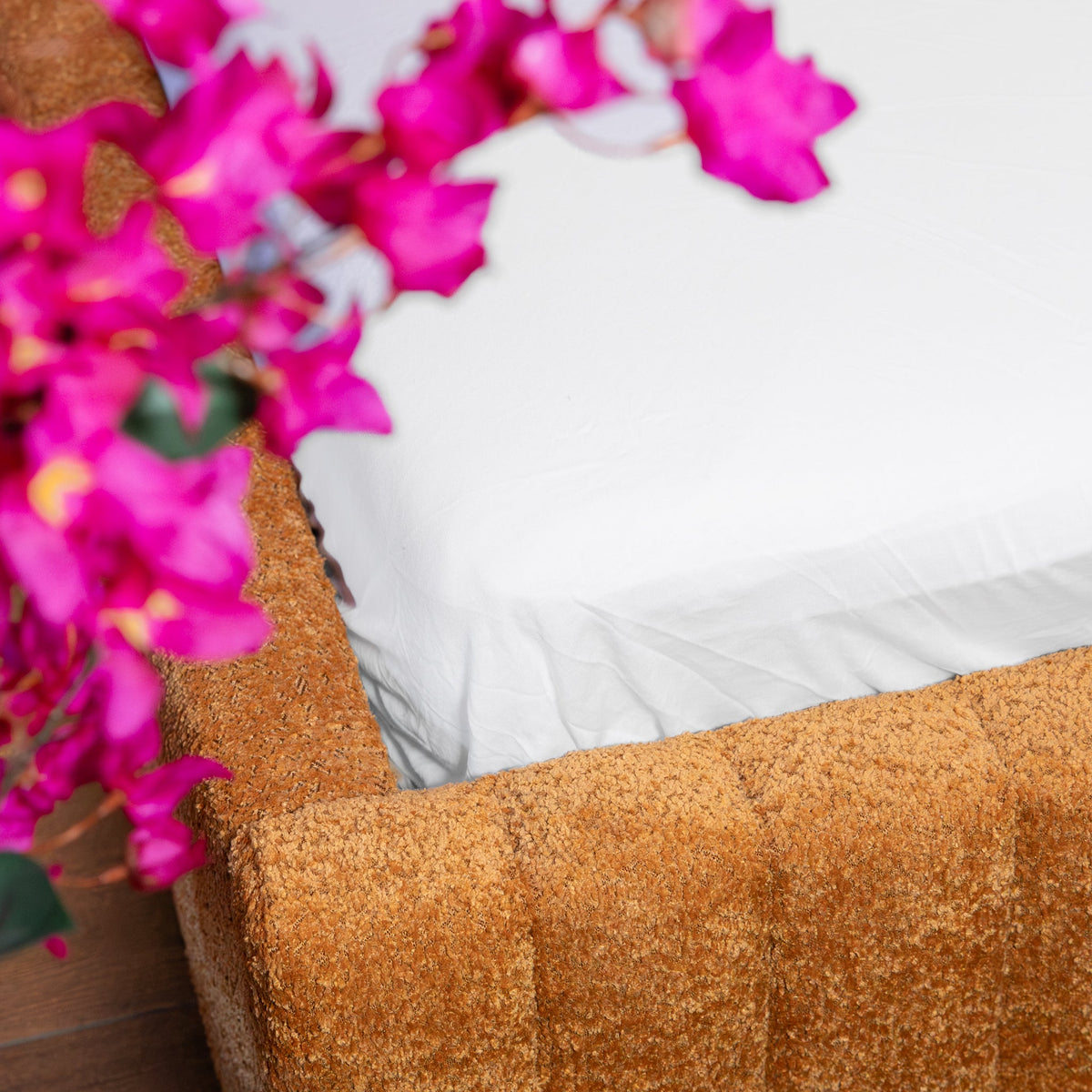 Thehappybed Hoeslaken | Katoen | Jersey White