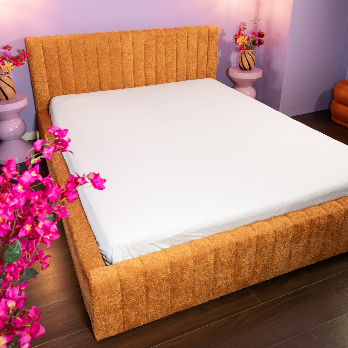 Thehappybed Hoeslaken | Katoen | Jersey White