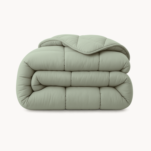 Wasbaar All Season Dekbed | Jersey | Light Green