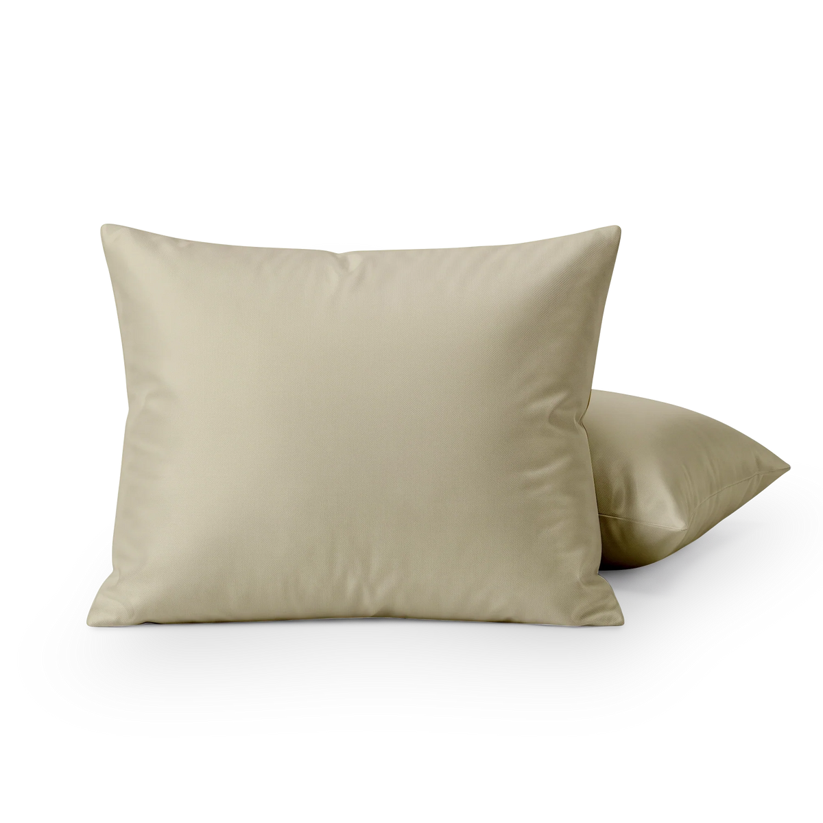 Kussenslopen | Katoen Satijn | Taupe | Set van 2