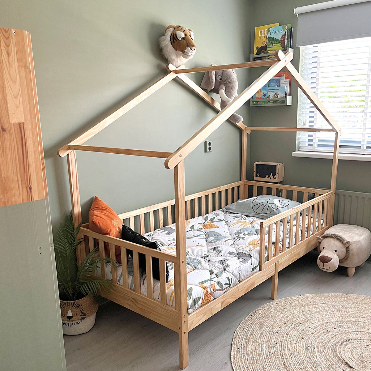 Wasbaar Kids All Season Dekbed | Eddy Elephant | Met Kussensloop