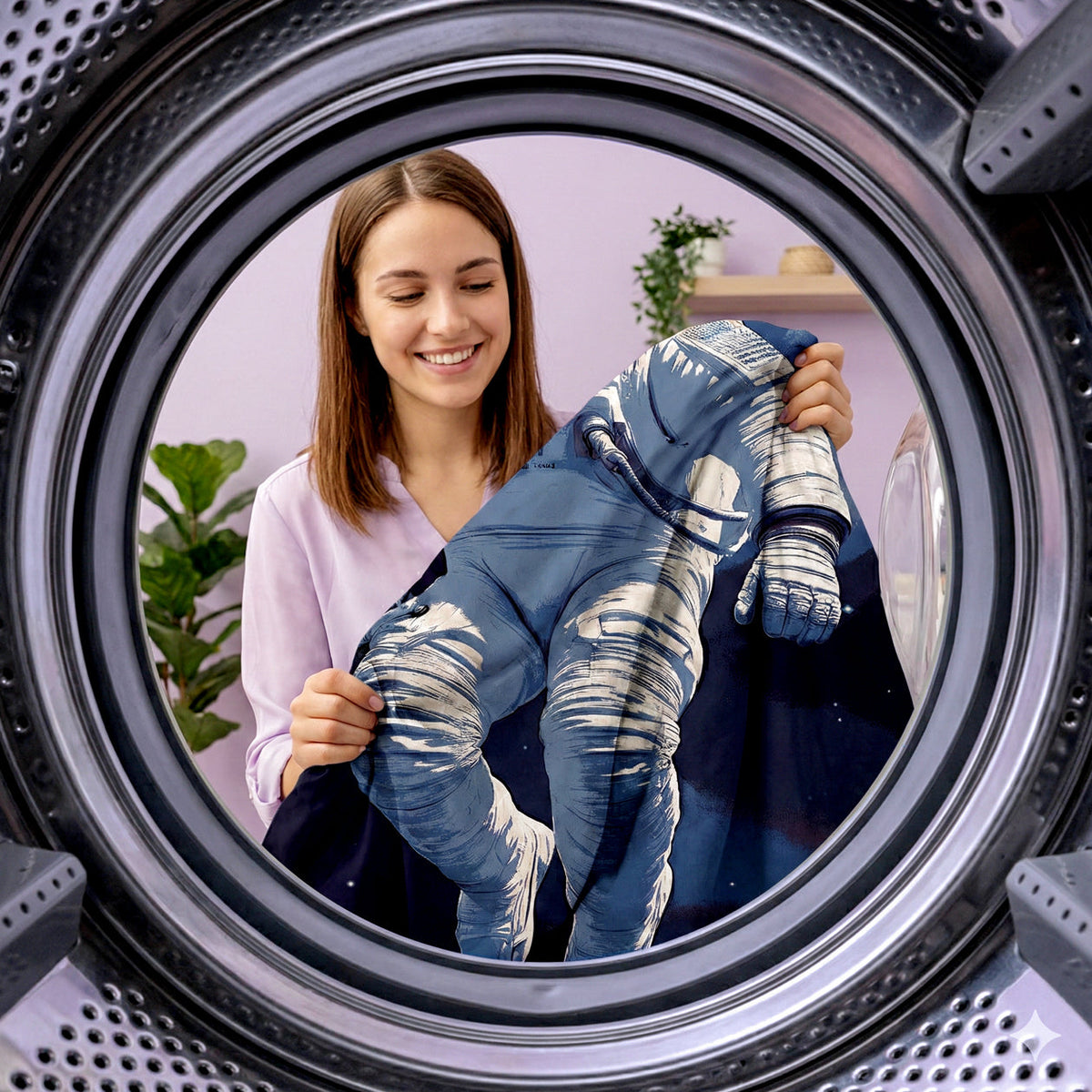 Wasbaar Kids All Season Dekbed | Astronaut | Met Kussensloop