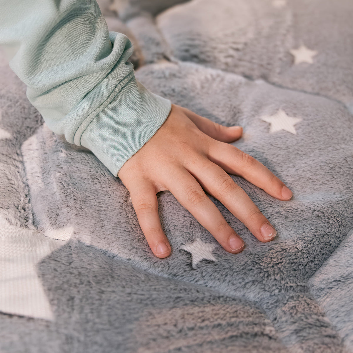 Wasbaar Kids All Season Dekbed | Glow In The Dark | Sterren | Met Kussensloop
