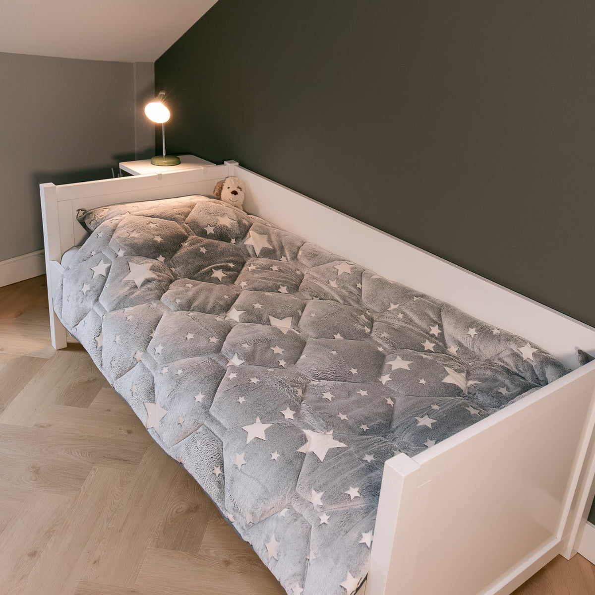 Wasbaar Kids All Season Dekbed | Glow In The Dark | Sterren | Met Kussensloop