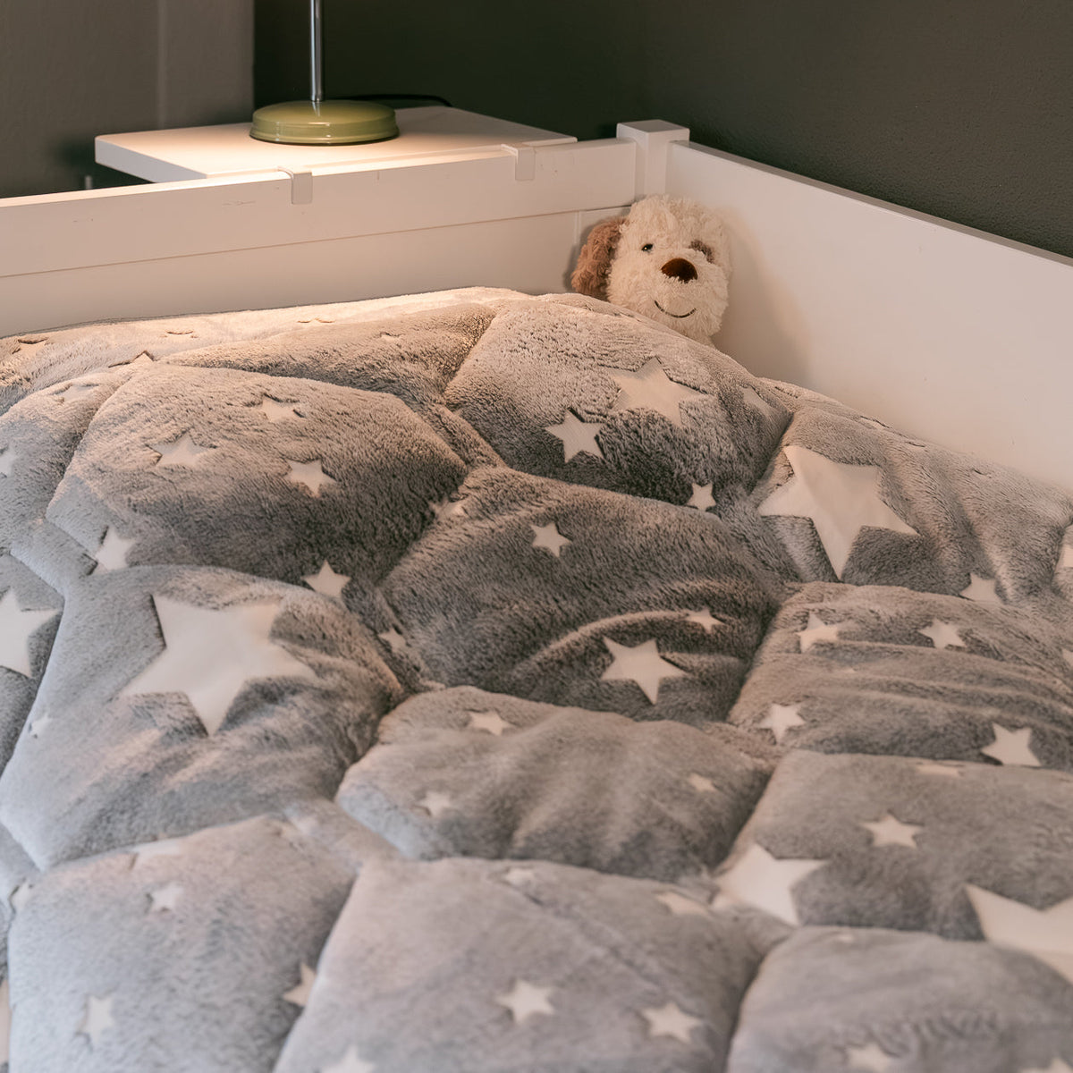 Wasbaar Kids All Season Dekbed | Glow In The Dark | Sterren | Met Kussensloop