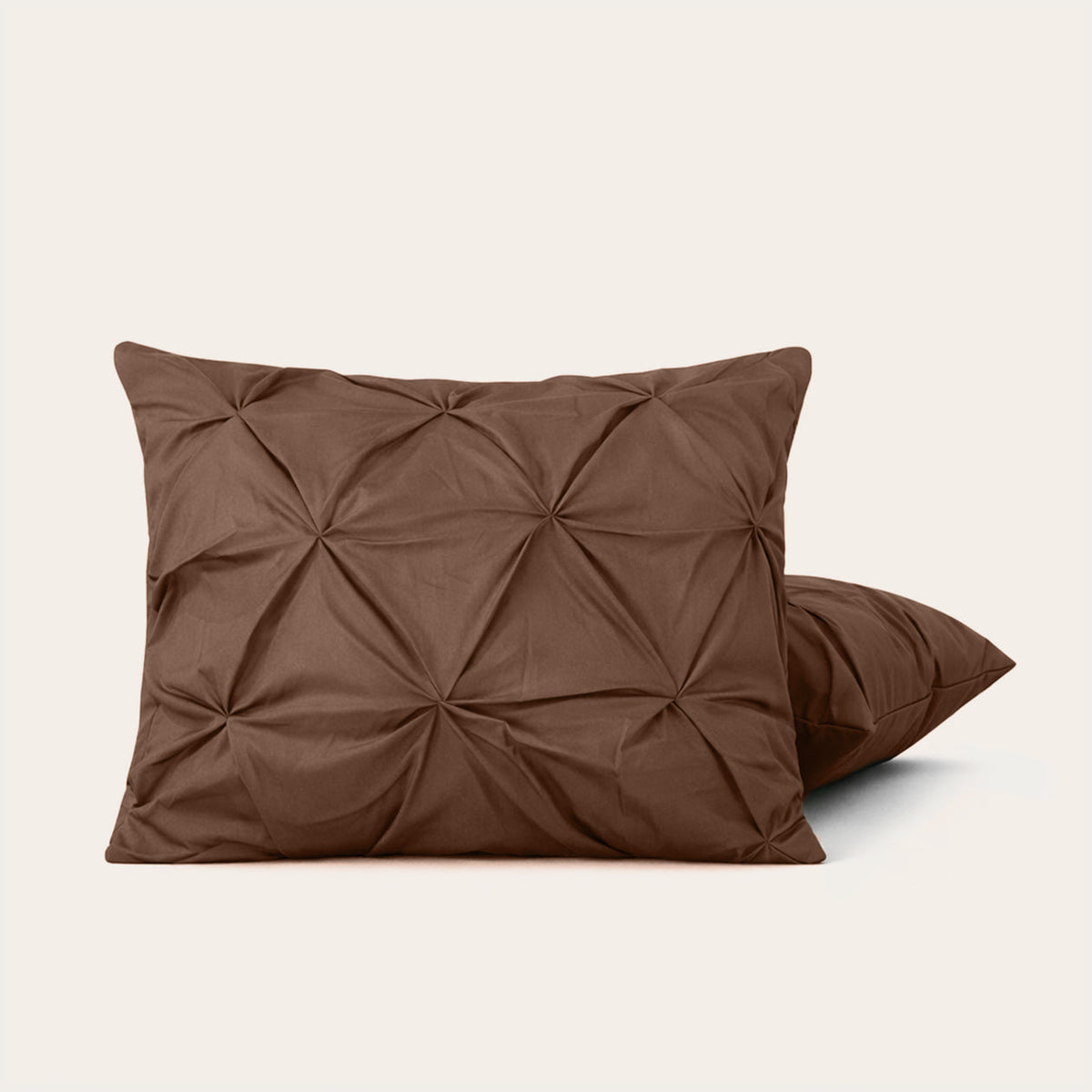 Kussenslopen | Grand Fold | Chestnut | Set van 2