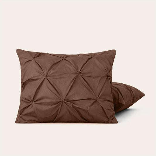 Kussenslopen | Grand Fold | Chestnut | Set van 2