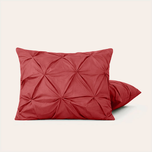 Kussenslopen | Grand Fold | Umber | Set van 2