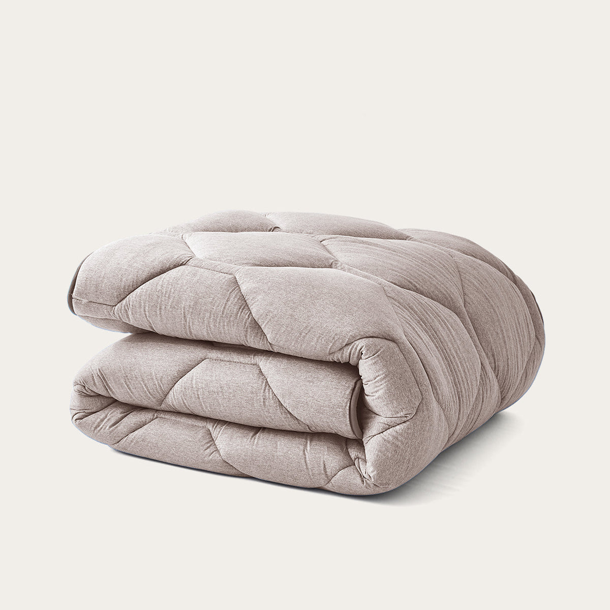Wasbaar All Season Dekbed | Jersey | Taupe
