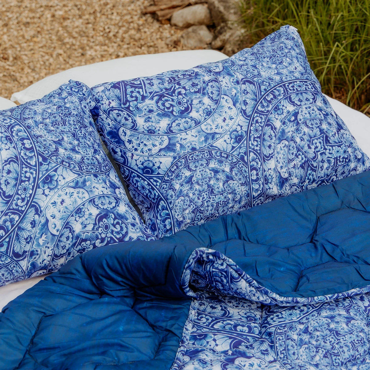 Kussenslopen | A Fish Named Fred & Thehappybed | Mandala | Set van 2