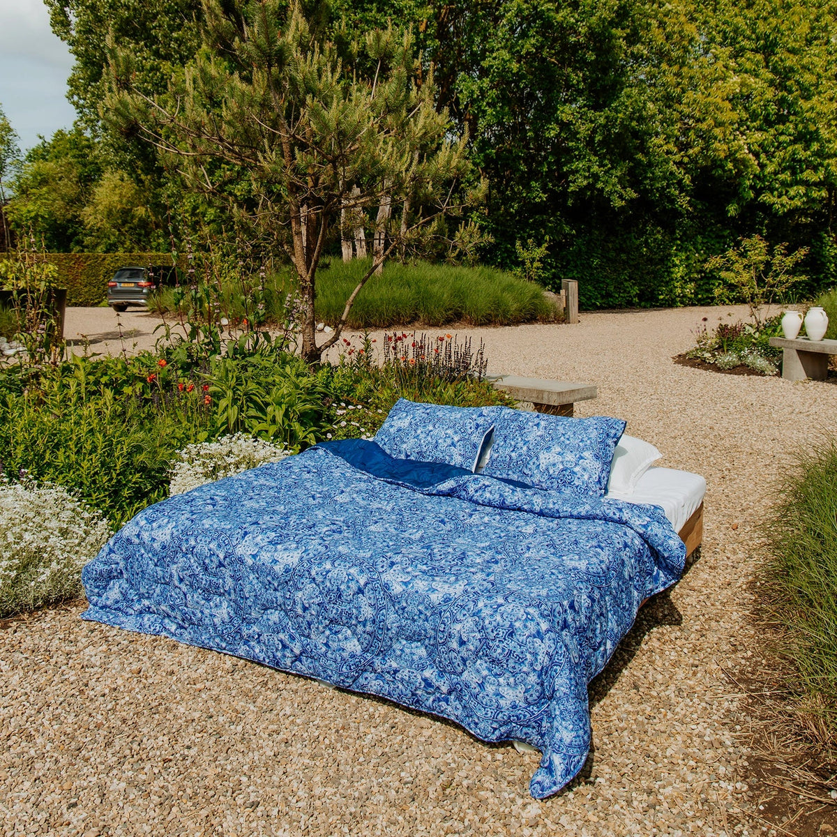 Kussenslopen | A Fish Named Fred & Thehappybed | Mandala | Set van 2