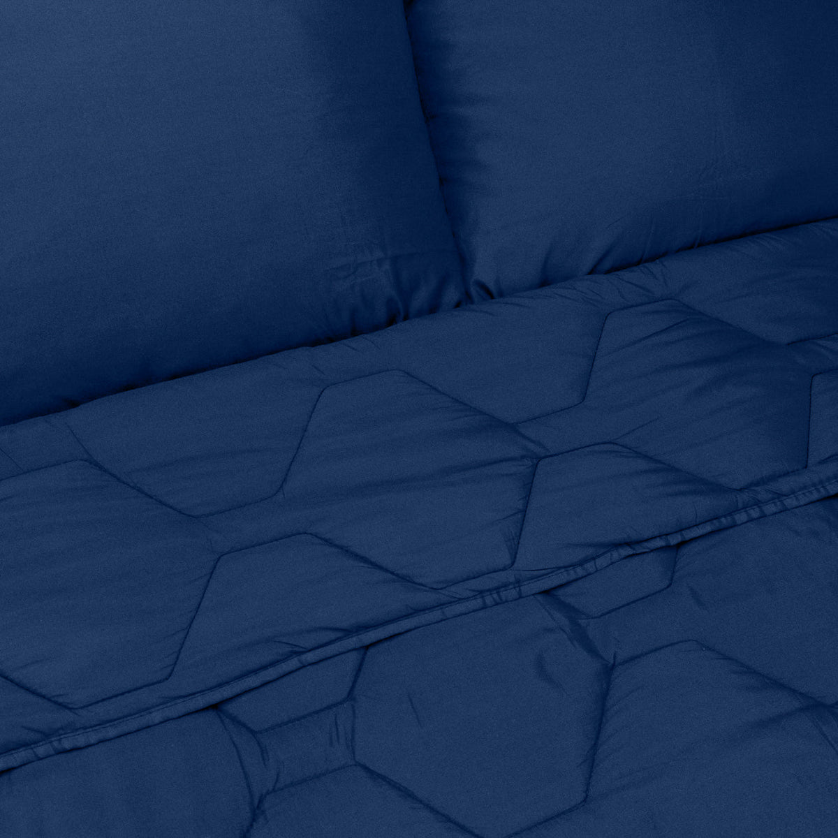 4-Seizoenen Dekbed | Navy | Afstelbaar
