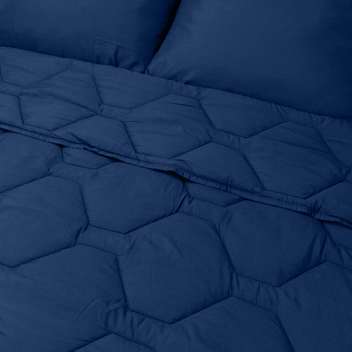 4-Seizoenen Dekbed | Navy | Afstelbaar