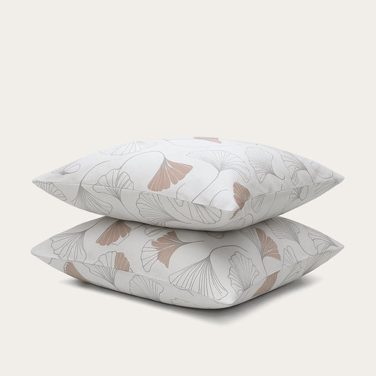 Thehappybed Kussensloop | Pink Stems | Set van 2