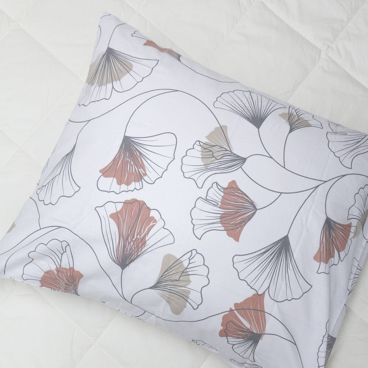 Thehappybed Kussensloop | Pink Stems | Set van 2