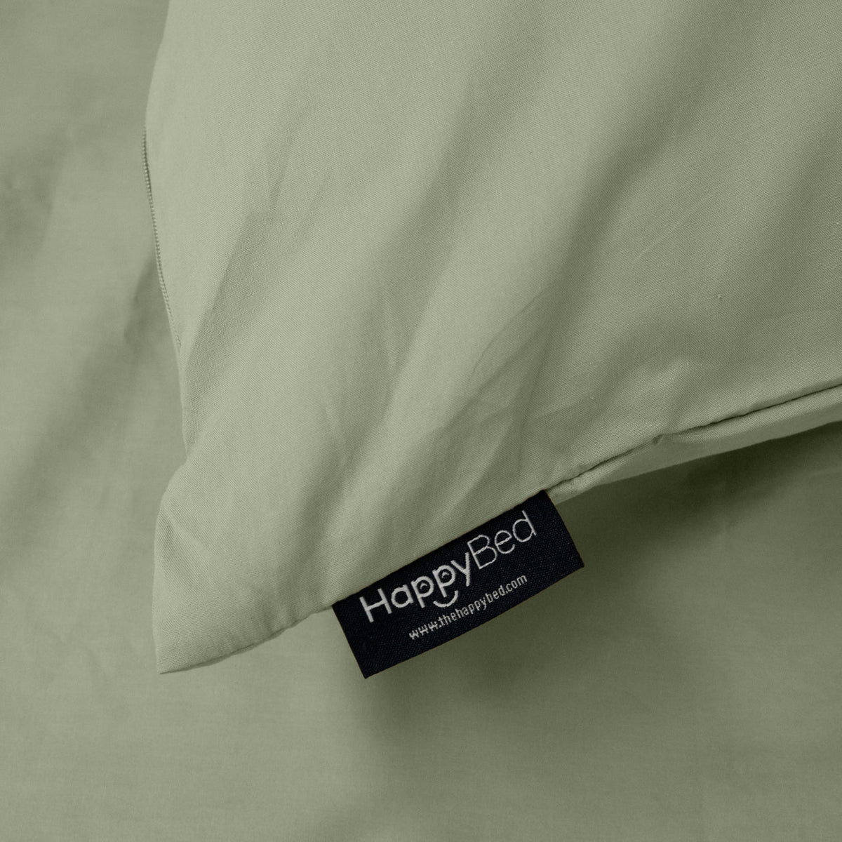 Kussenslopen | Premium Percal | Sage Green | Set van 2