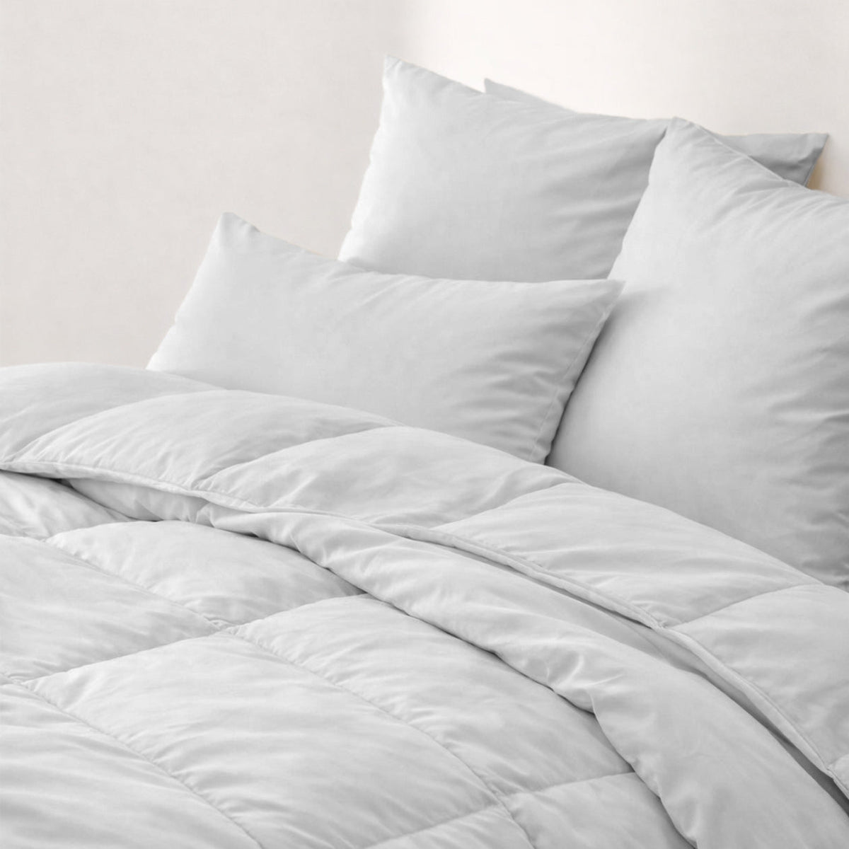Kussenslopen | Premium Percal | Grey | Set van 2