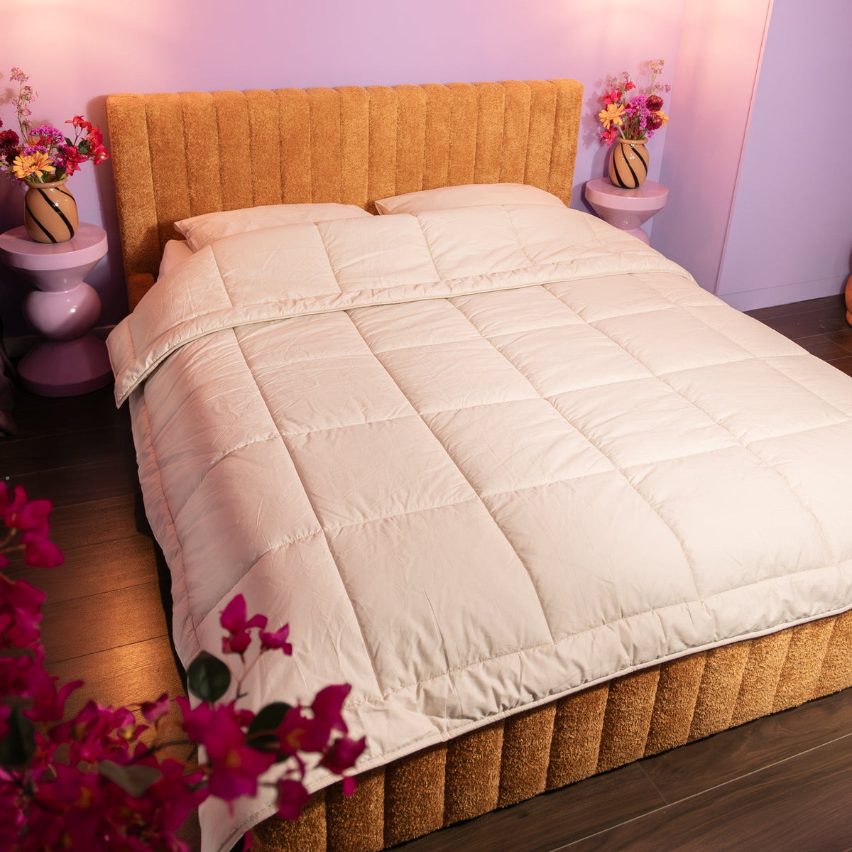 Wasbaar All Season Dekbed | Premium Percal | Taupe