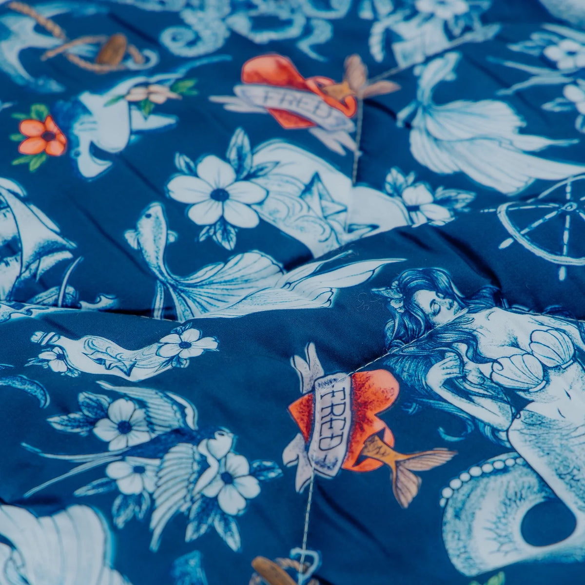 Wasbaar All Season Dekbed | A Fish Named Fred & Thehappybed | Sea Paradise