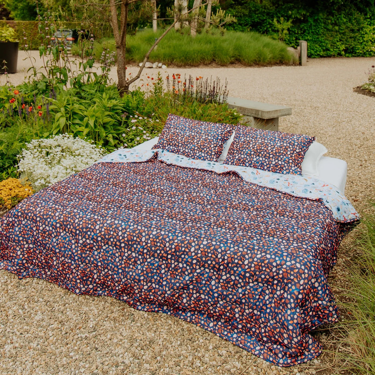 Kussenslopen | A Fish Named Fred & Thehappybed | Seashore | Set van 2