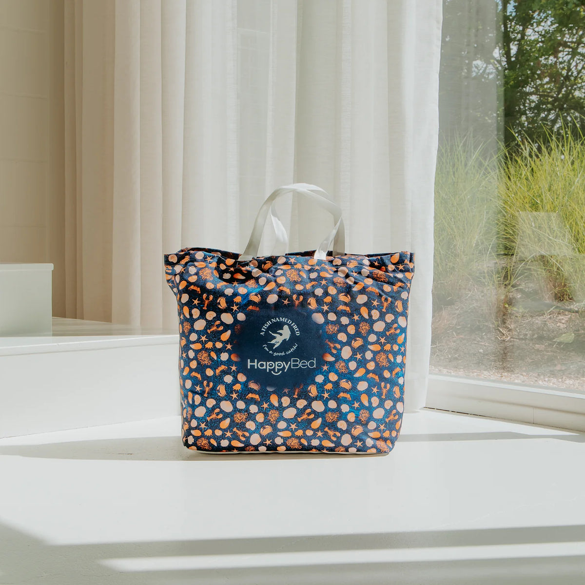 Wasbaar All Season Dekbed | A Fish Named Fred & Thehappybed | Seashore