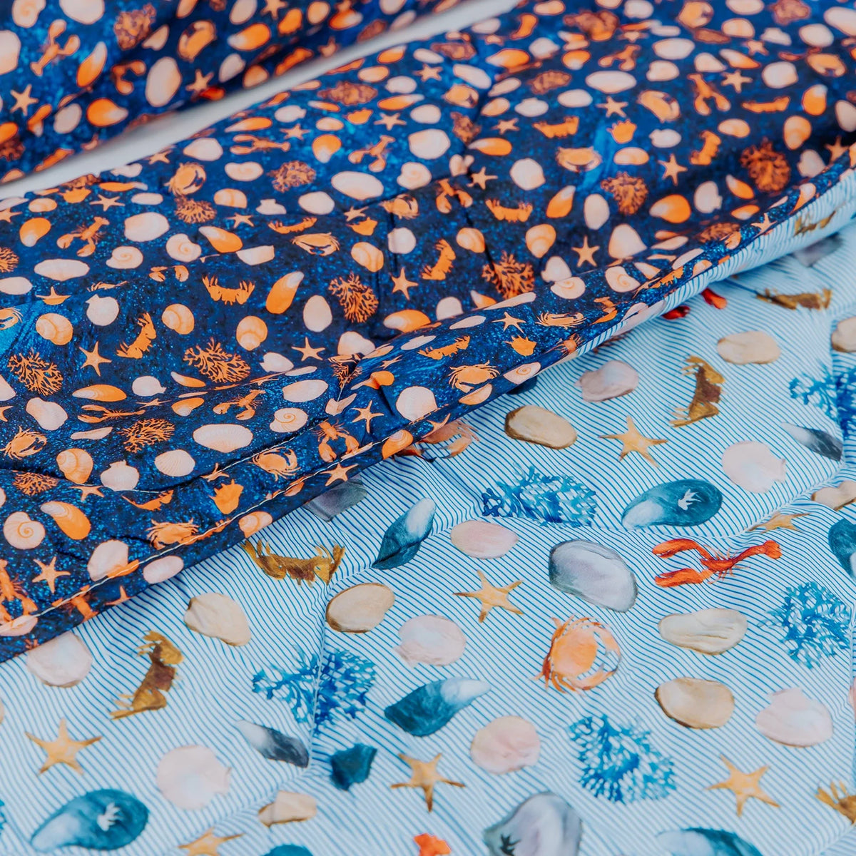 Wasbaar All Season Dekbed | A Fish Named Fred & Thehappybed | Seashore