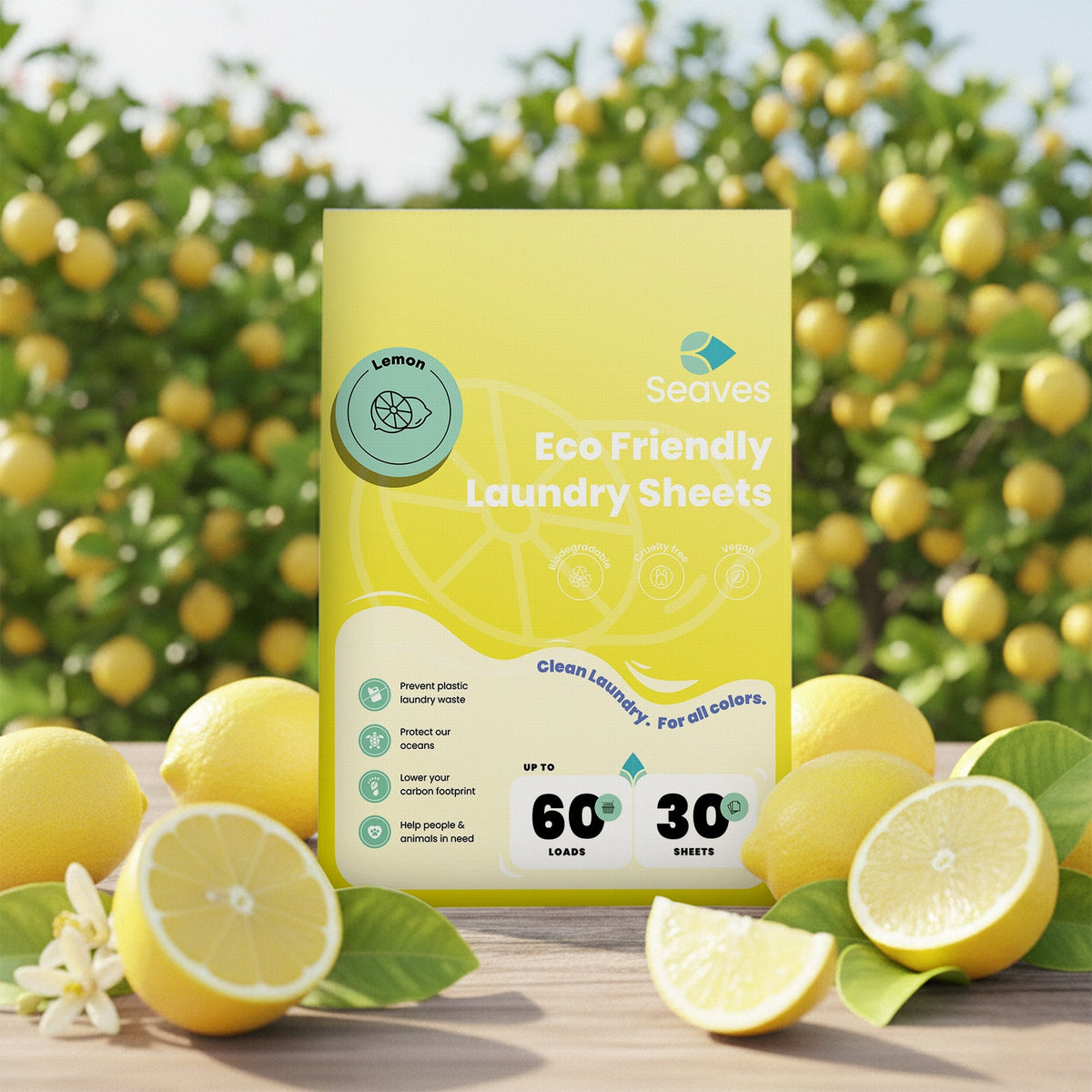 Seaves Wasstrips | Lemon