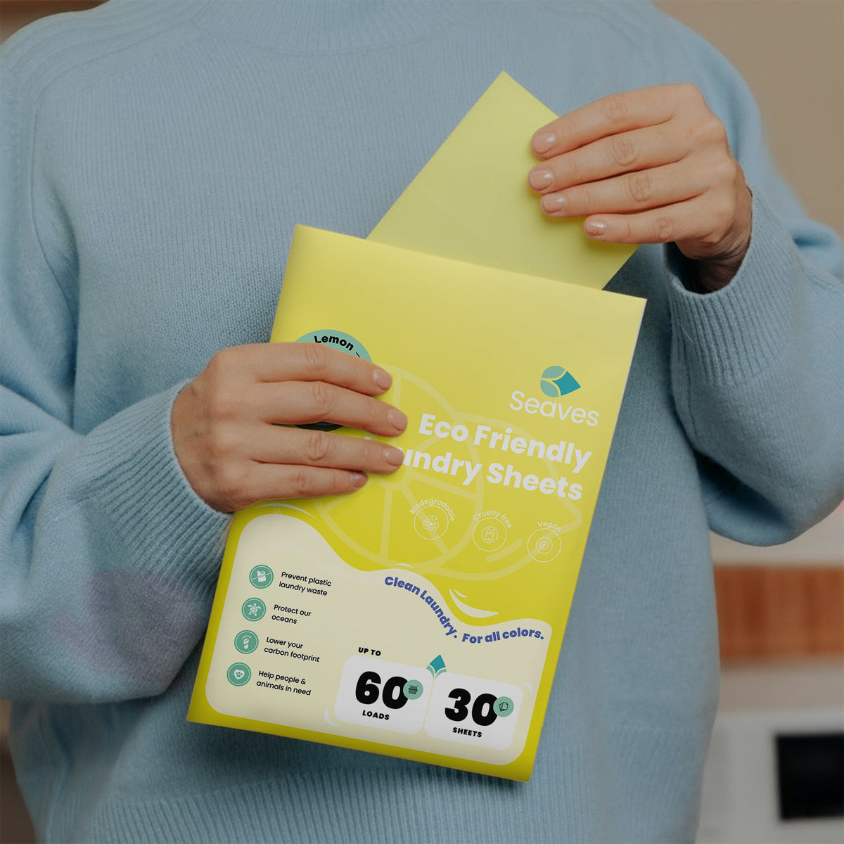 Seaves Wasstrips | Lemon