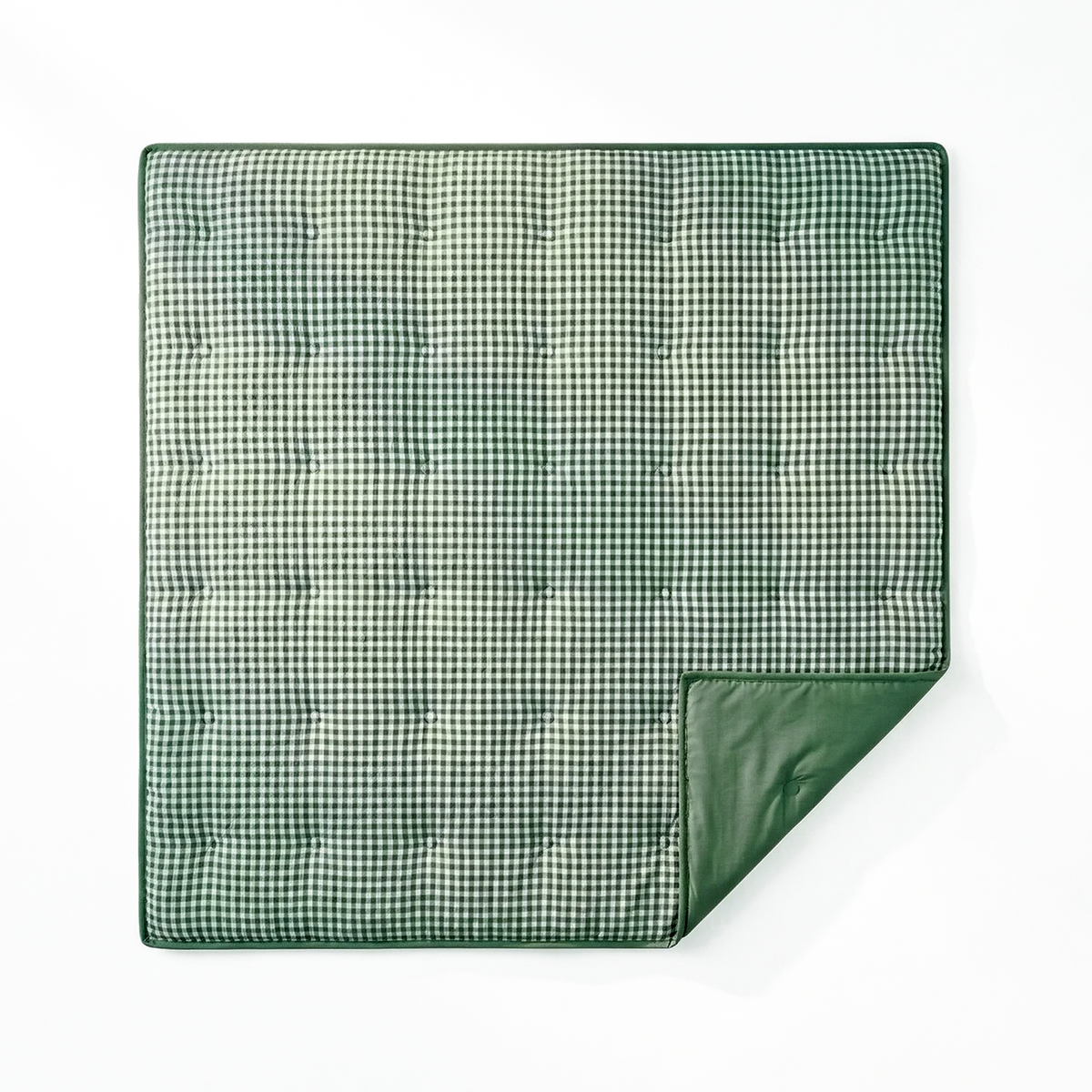 Wasbaar All Season Dekbed | Seersucker | Green Moss