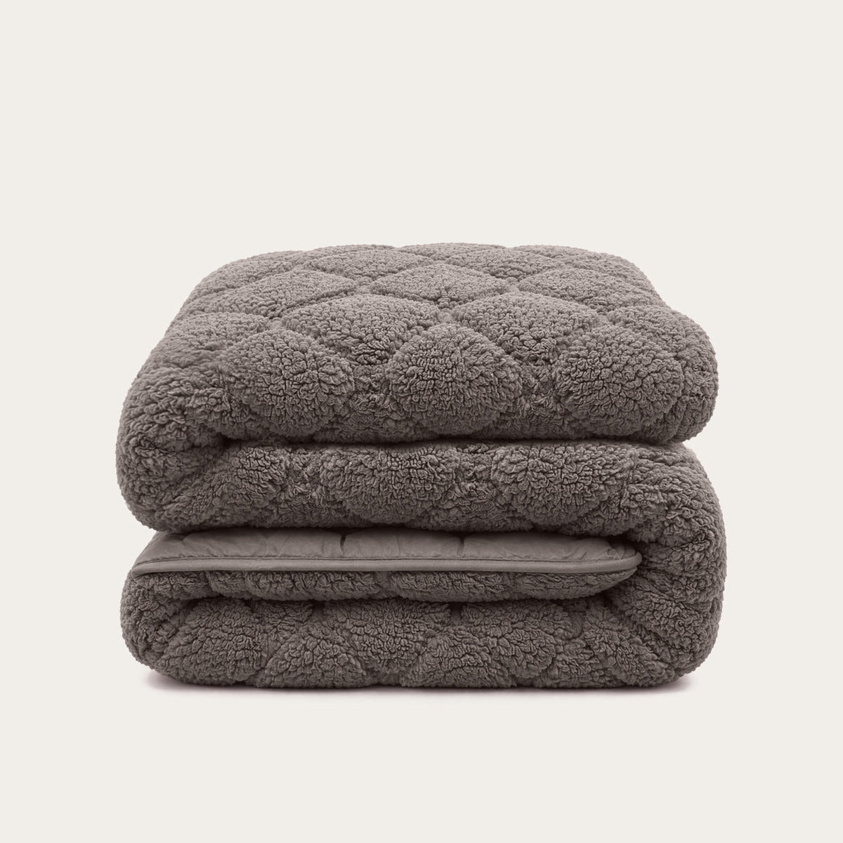 Wasbaar All Season Dekbed | Teddy | Anthracite
