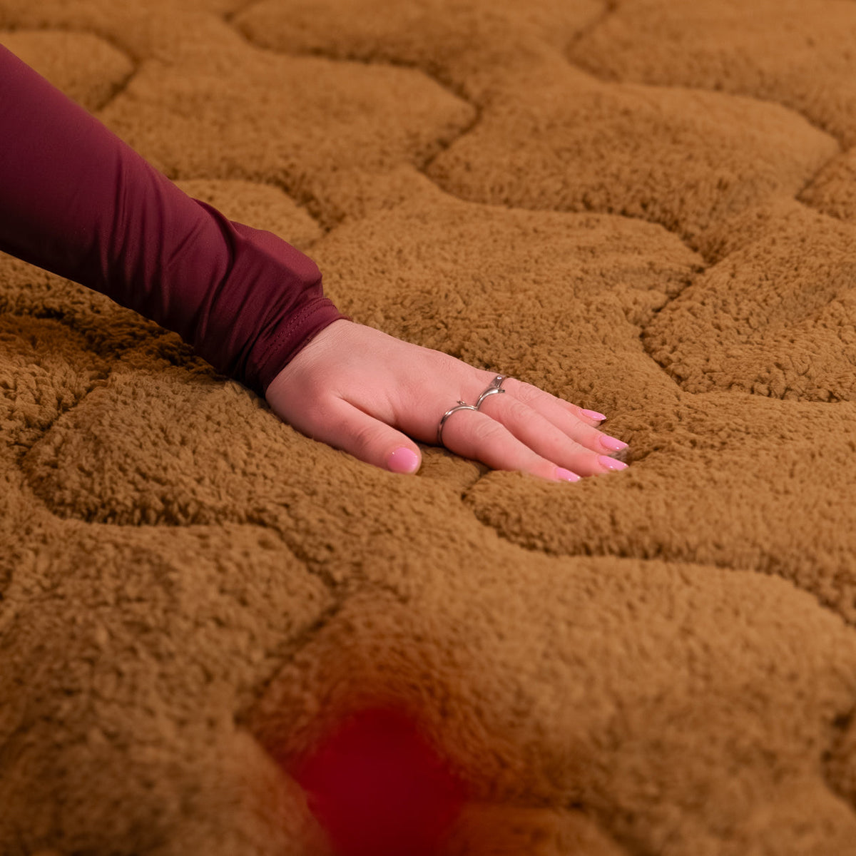 Wasbaar All Season Dekbed | Teddy | Bronze Brown