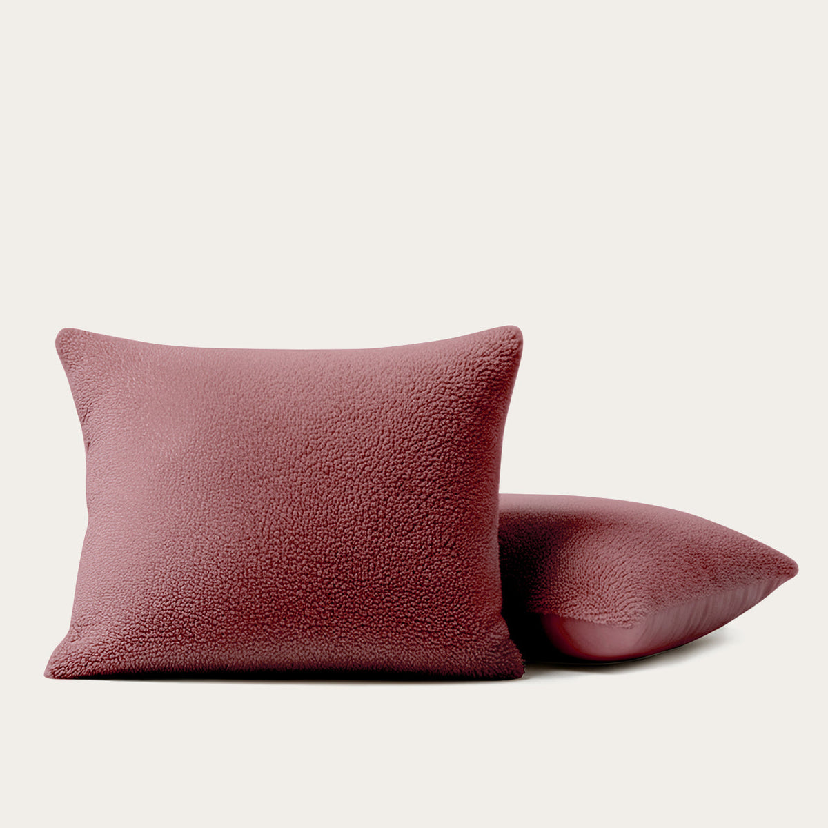 Kussenslopen | Teddy Wave | Old Pink | Set van 2