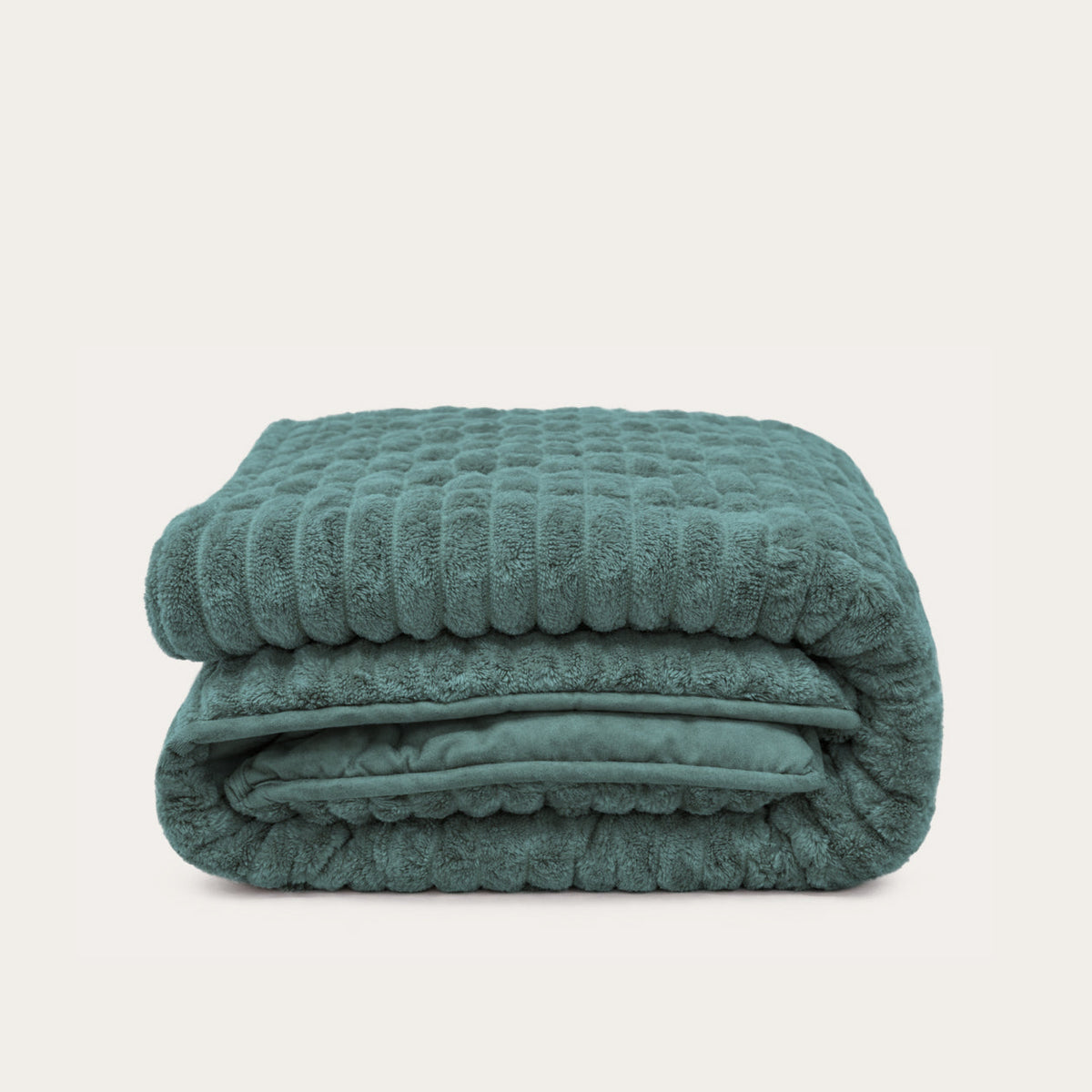 Wasbaar All Season Dekbed | Teddy Rib | Sagebrush Green