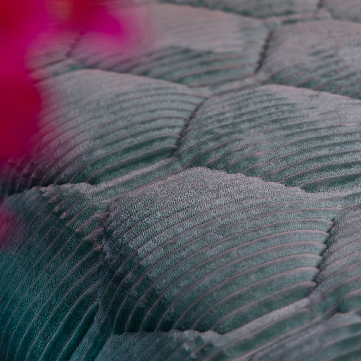 Wasbaar All Season Dekbed | Teddy Rib | Sagebrush Green