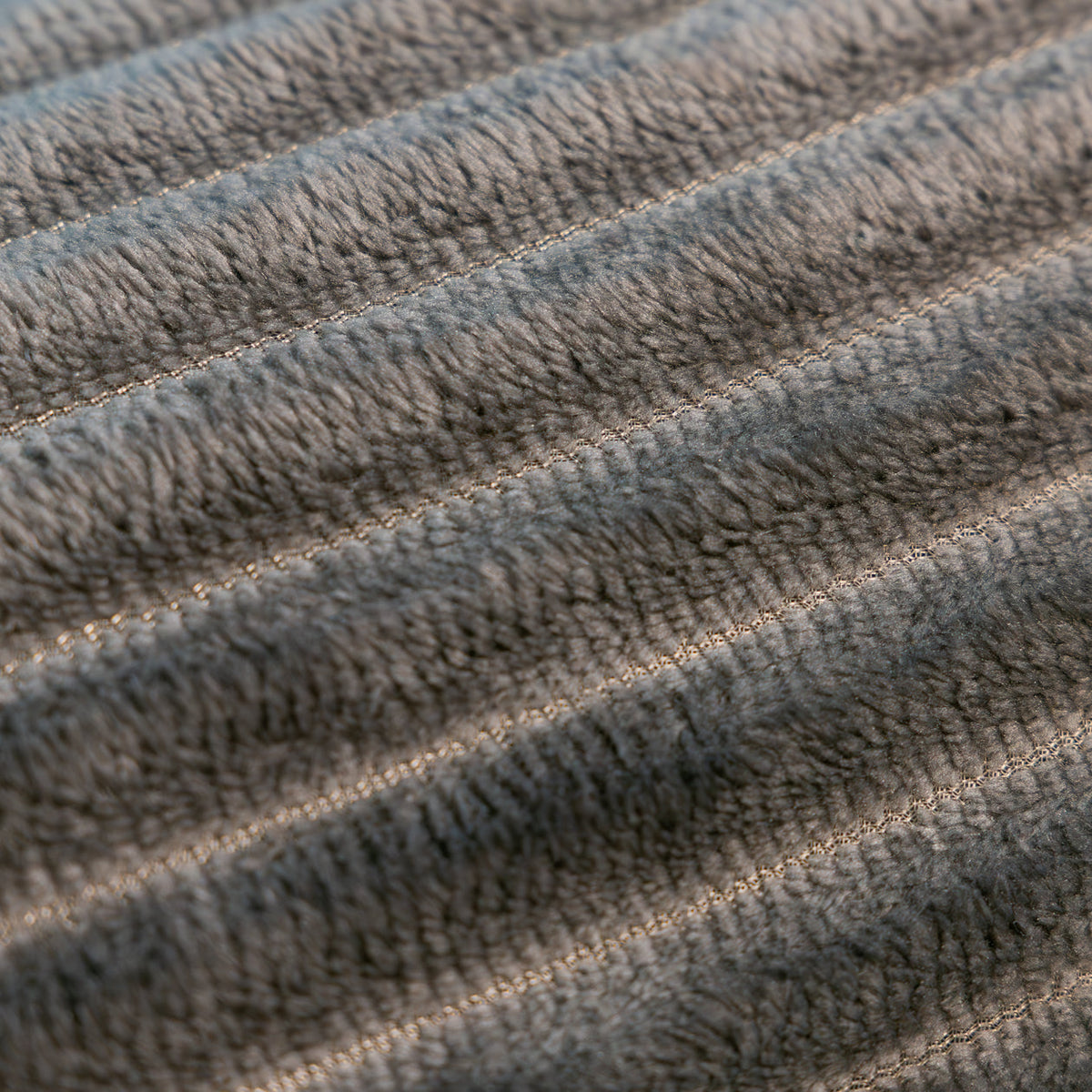 Kussenslopen | Teddy Rib | Anthracite | Set van 2