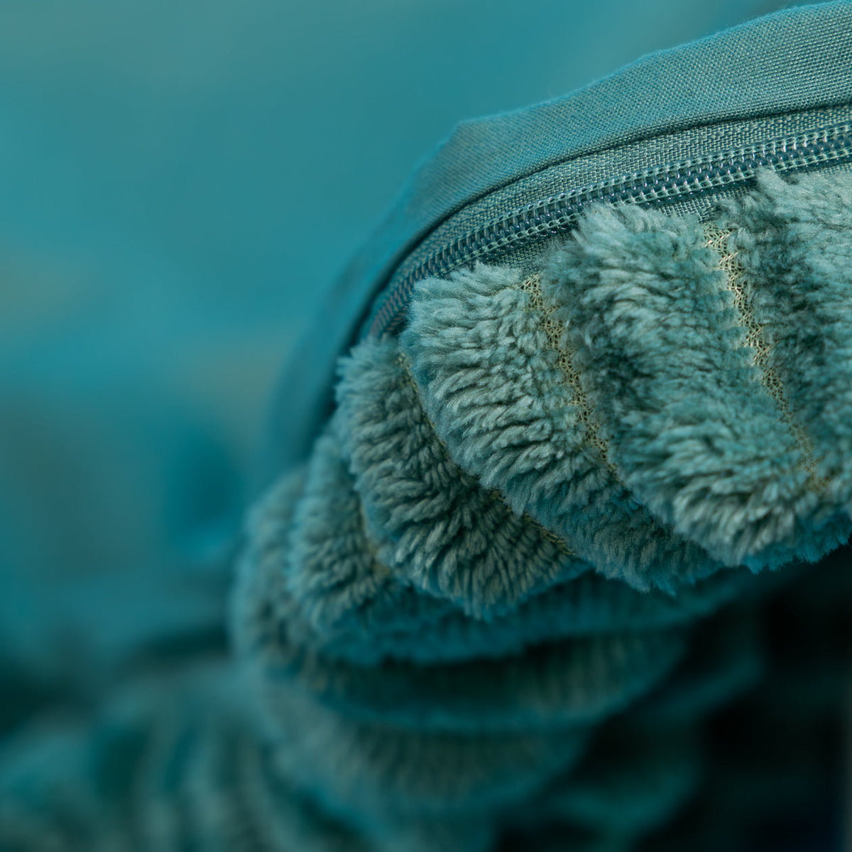 Kussenslopen | Teddy Rib | Sagebrush Green | Set van 2