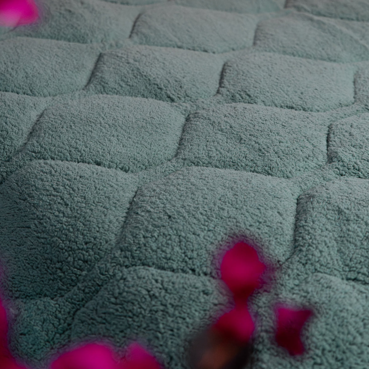 Wasbaar All Season Dekbed | Teddy | Sagebrush Green