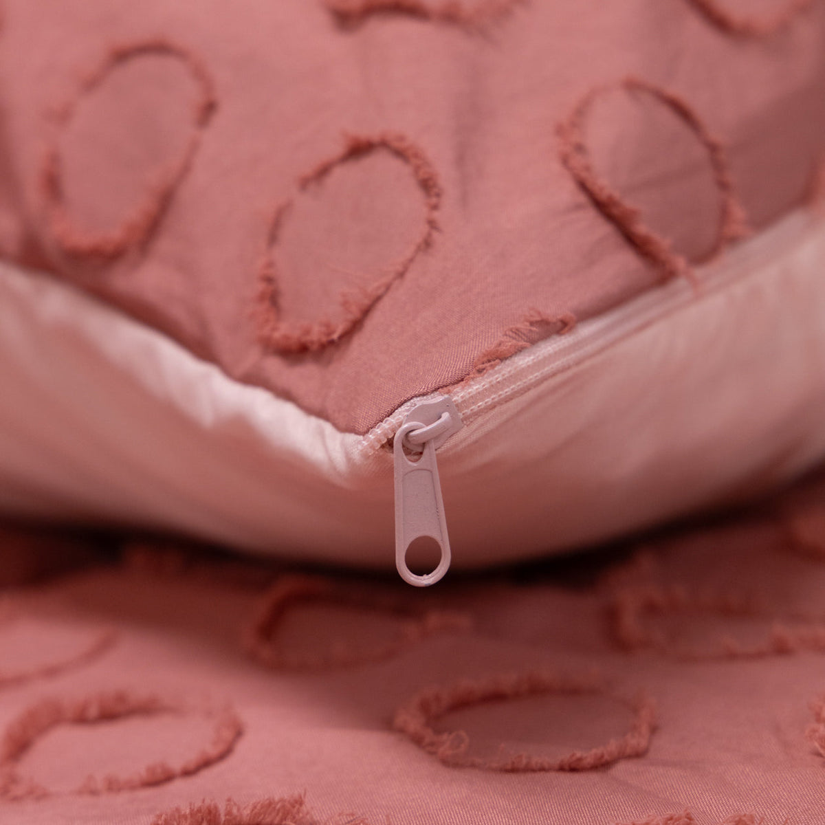 Kussenslopen | Tufted | Blushed Pink | Set van 2
