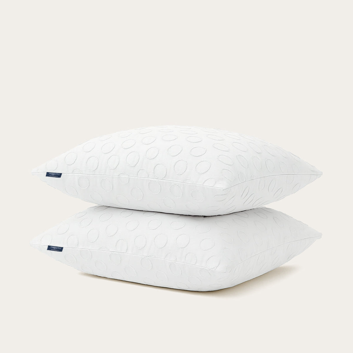 Kussenslopen | Tufted | Frosty White | Set van 2