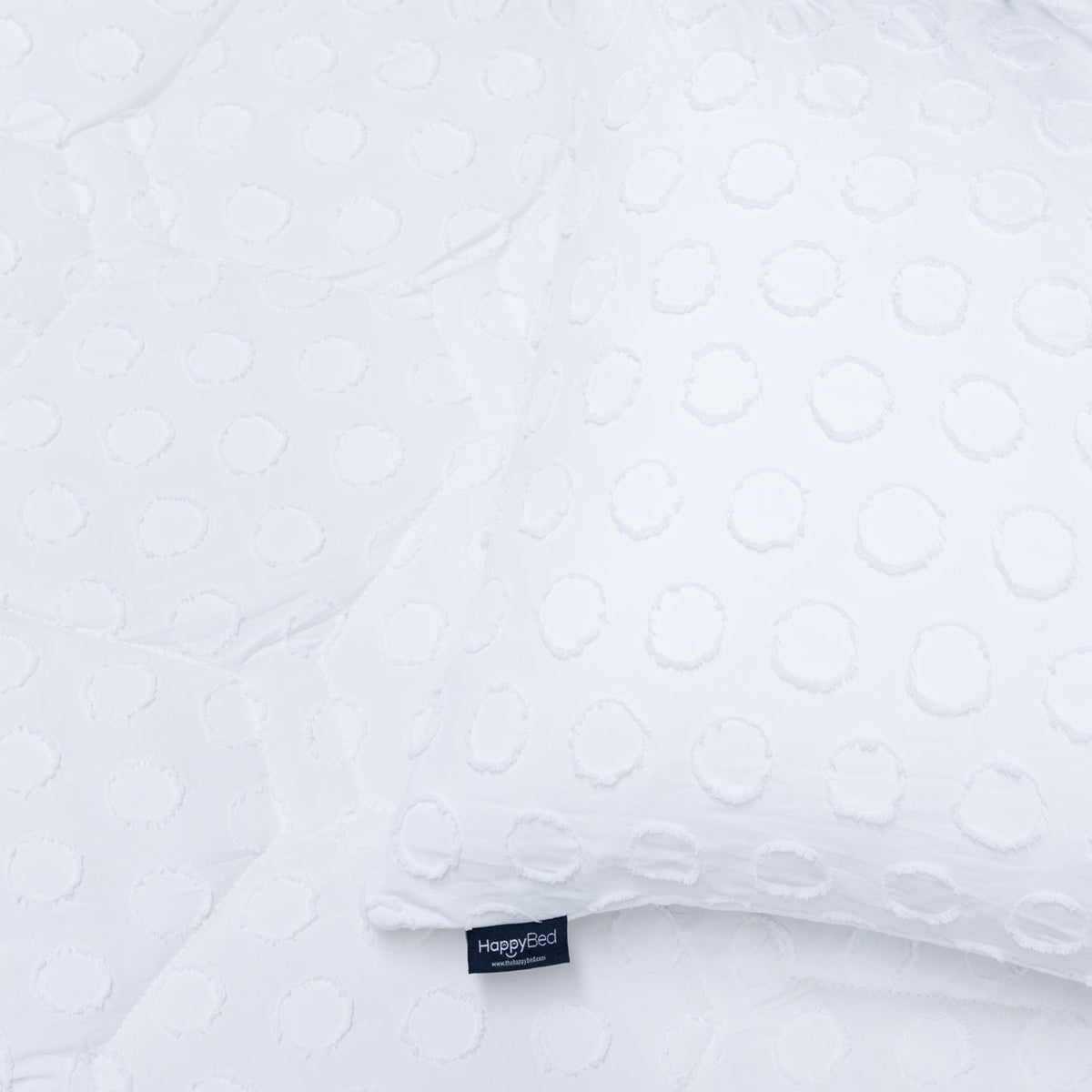 Kussenslopen | Tufted | Frosty White | Set van 2